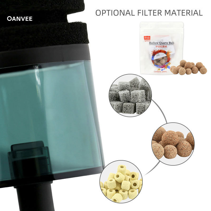 Aquarium Fish Ball - Fish Tank Hollow Quartz Ball Free