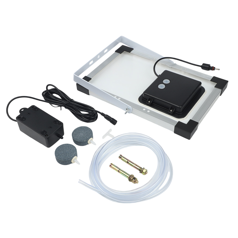 Aquarium Fish In Pond - Solar Powered Pond Oxygenator 5W Oxygen