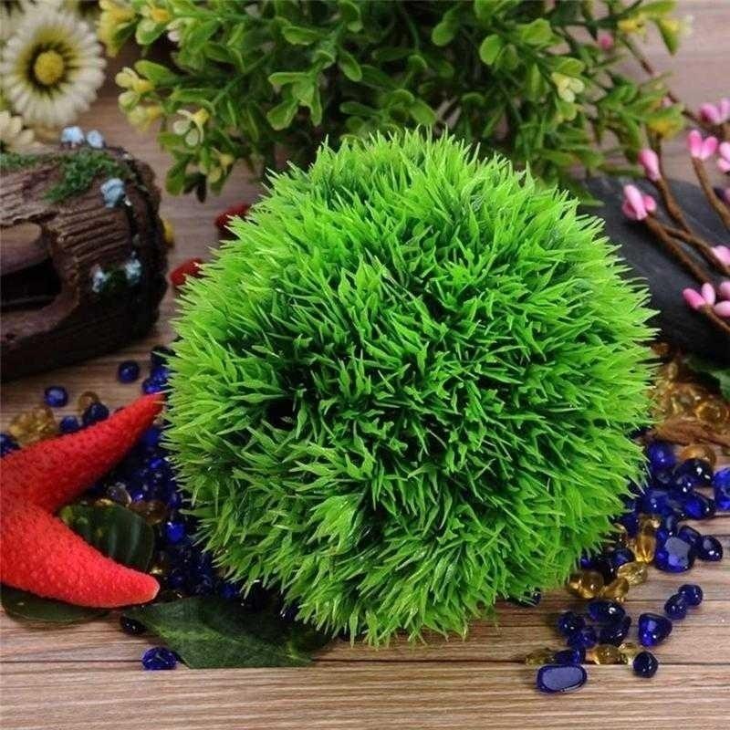 Aquarium Fish Ball - 2026 Artificial Aquatic Plastic Plants Aquarium