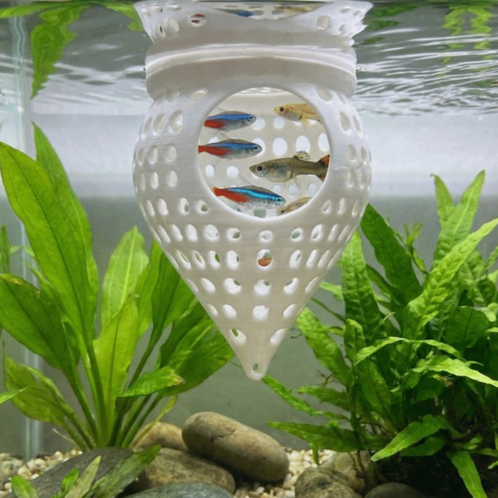 3D Printed Floating Fish Hammo - Aquarium Fish Food review and price