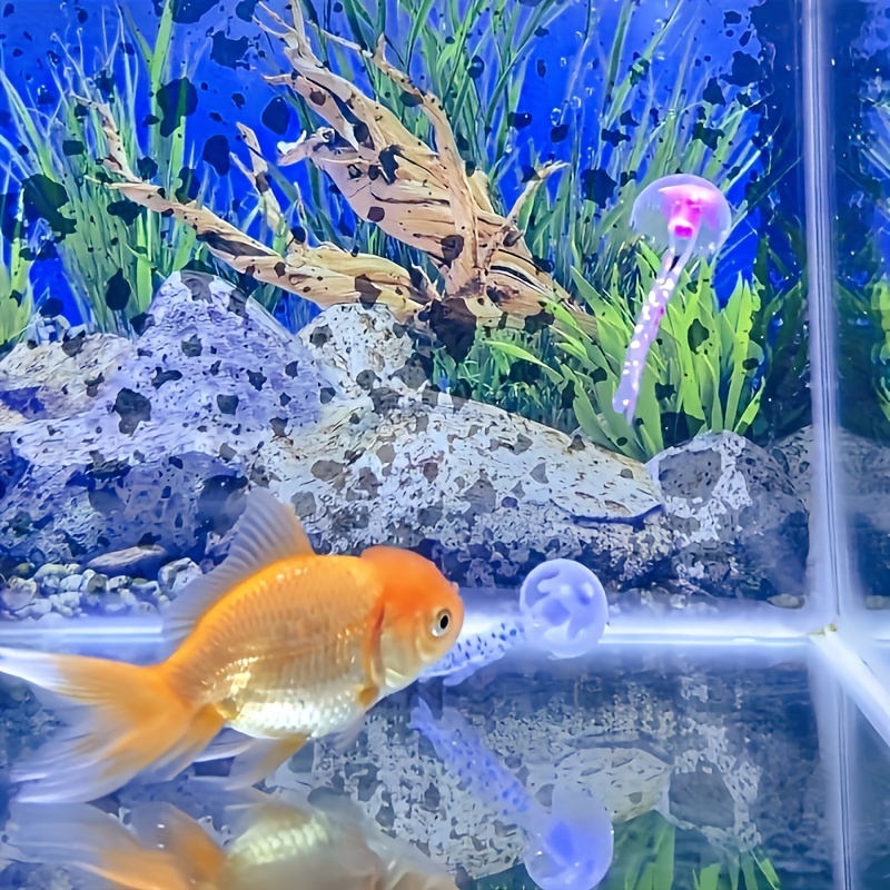 3/5Pcs Luminous Jellyfish Aqua - Aquarium Fish Discus review and price