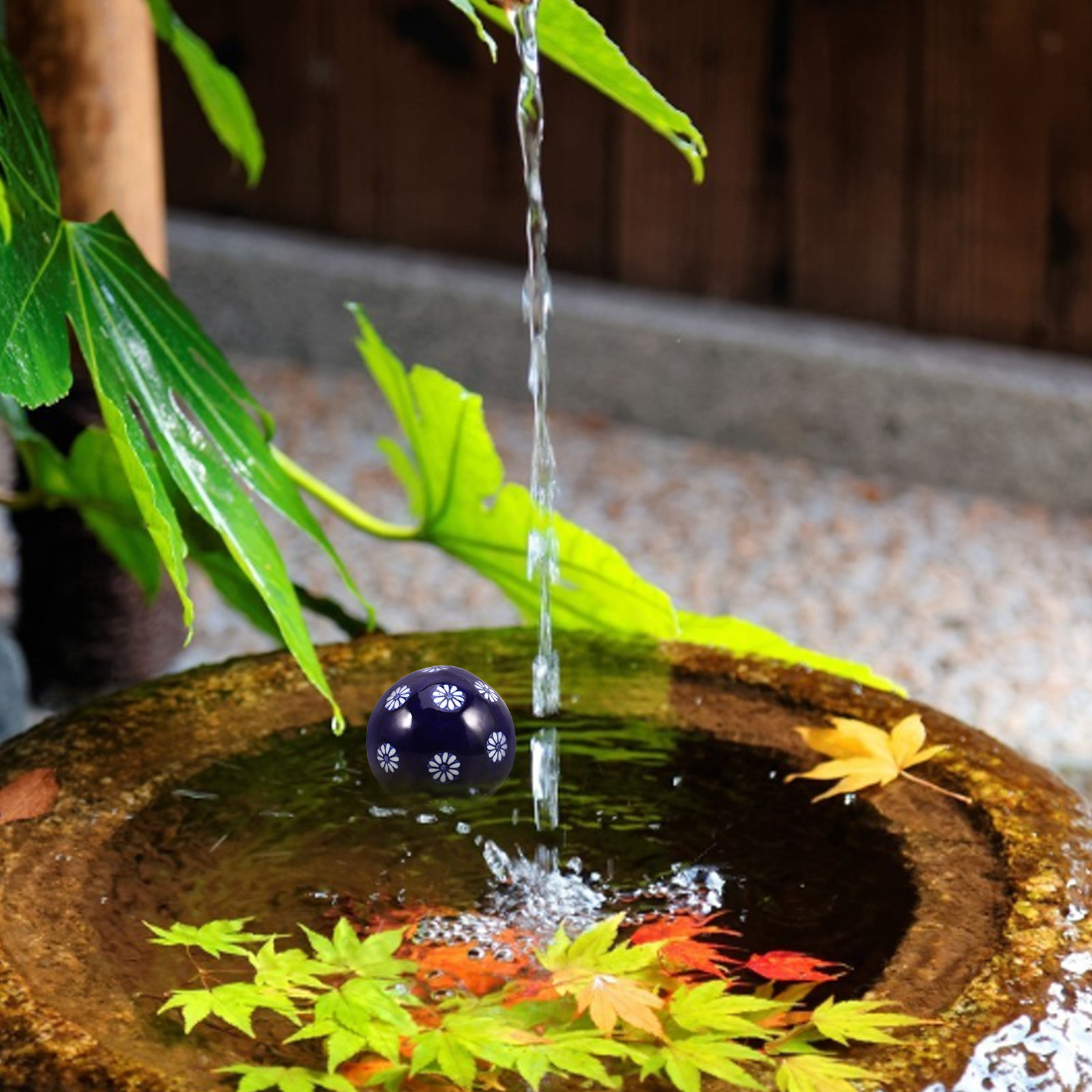 Ceramic Floating Pond Ball Art - Aquarium Fish Ball review and price