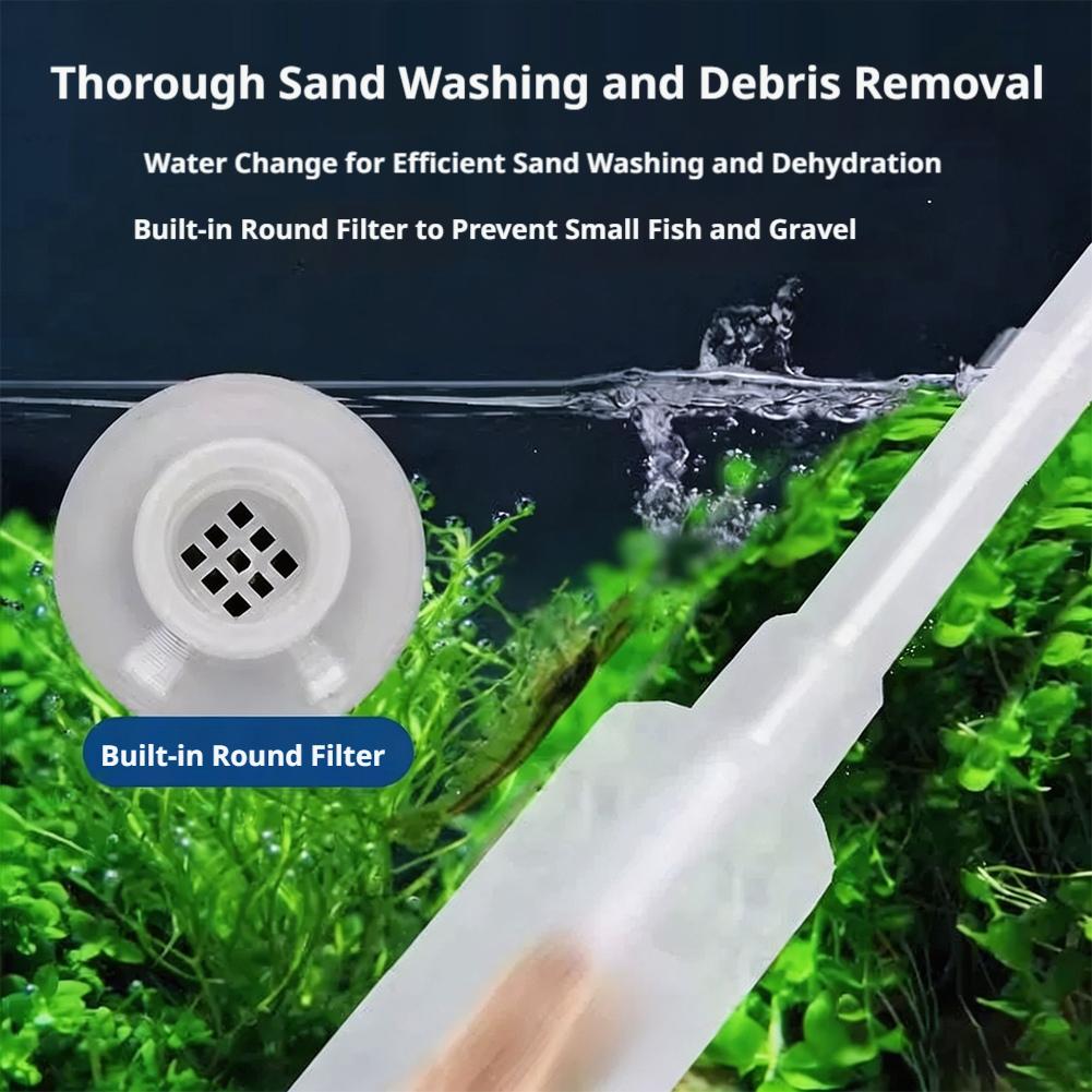 Manual Aquarium Siphon Fish Ta - Cleaner Fish Aquarium review and price