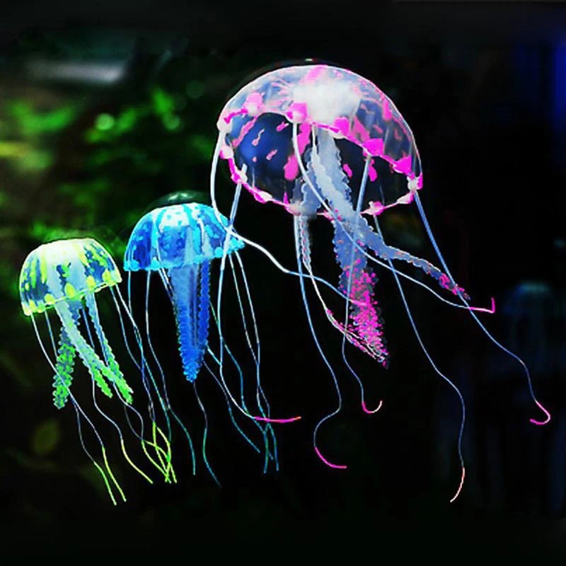 1/2pcs Silicone Fish Simulatio - Aquarium Fish Discus review and price