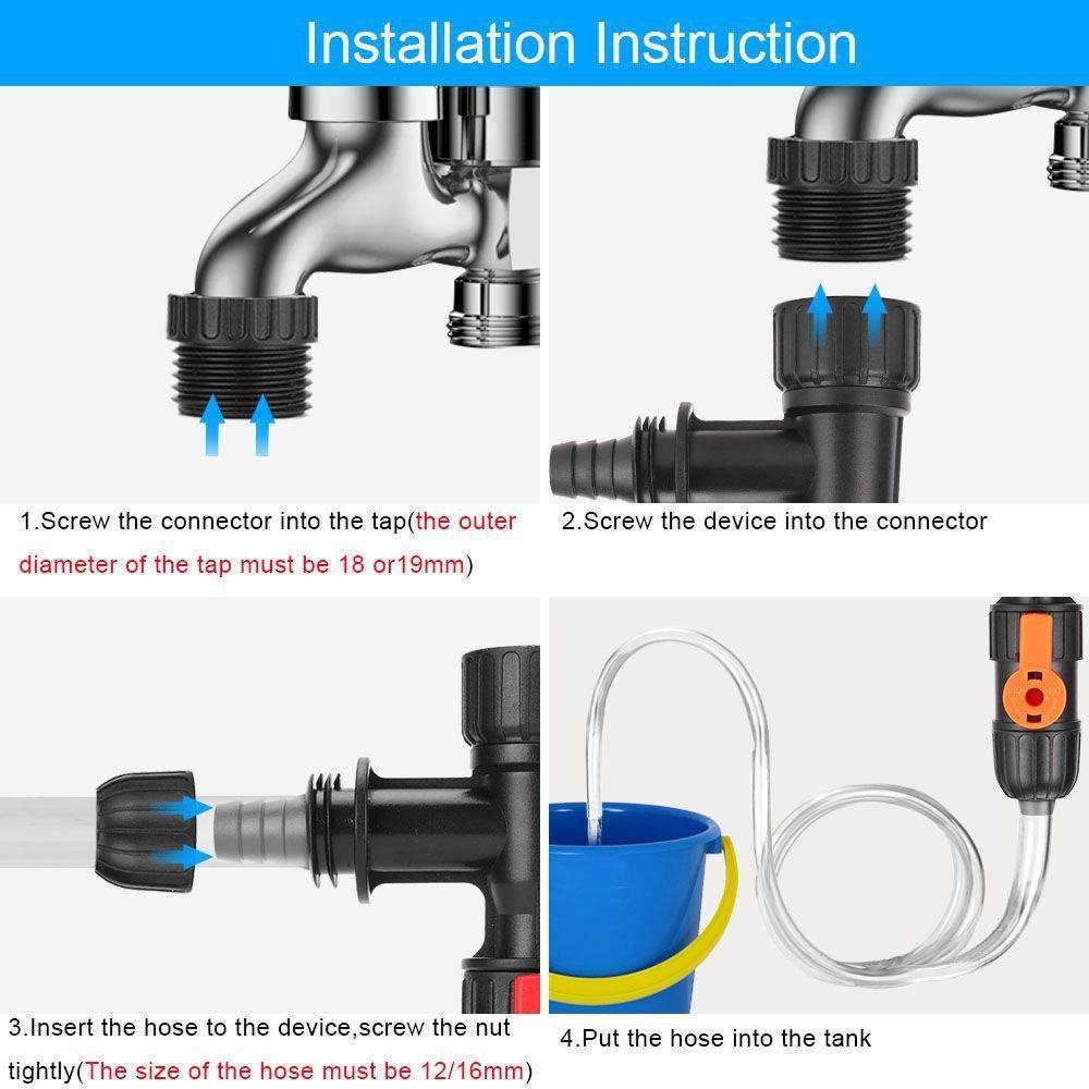 Fish Tank Water Changer Access - Cleaner Fish Aquarium review and price