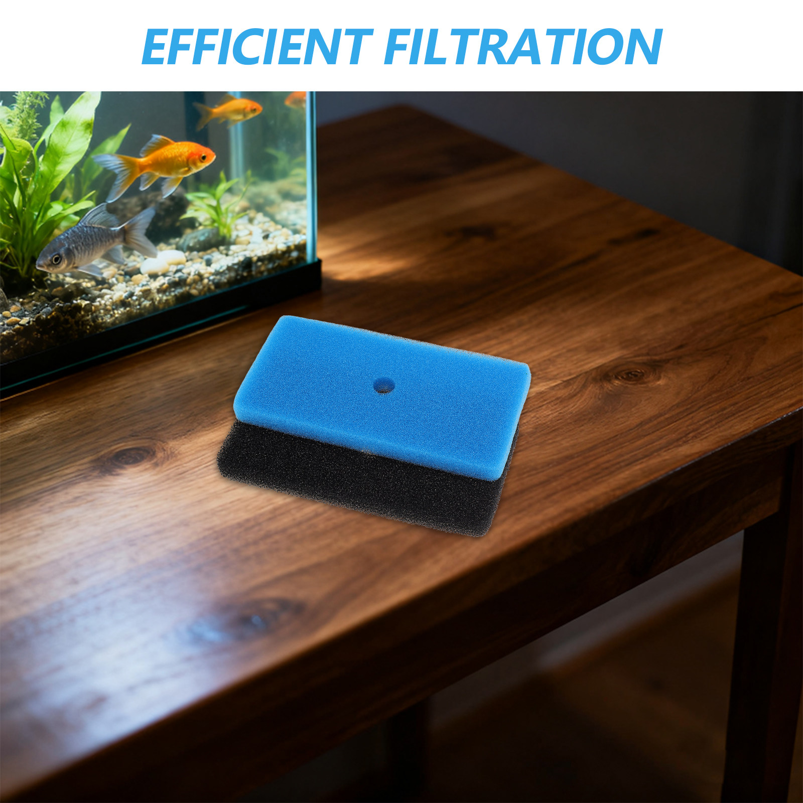 2Pcs Pond Filter Pads Reusable - Aquarium Fish In Pond review and price