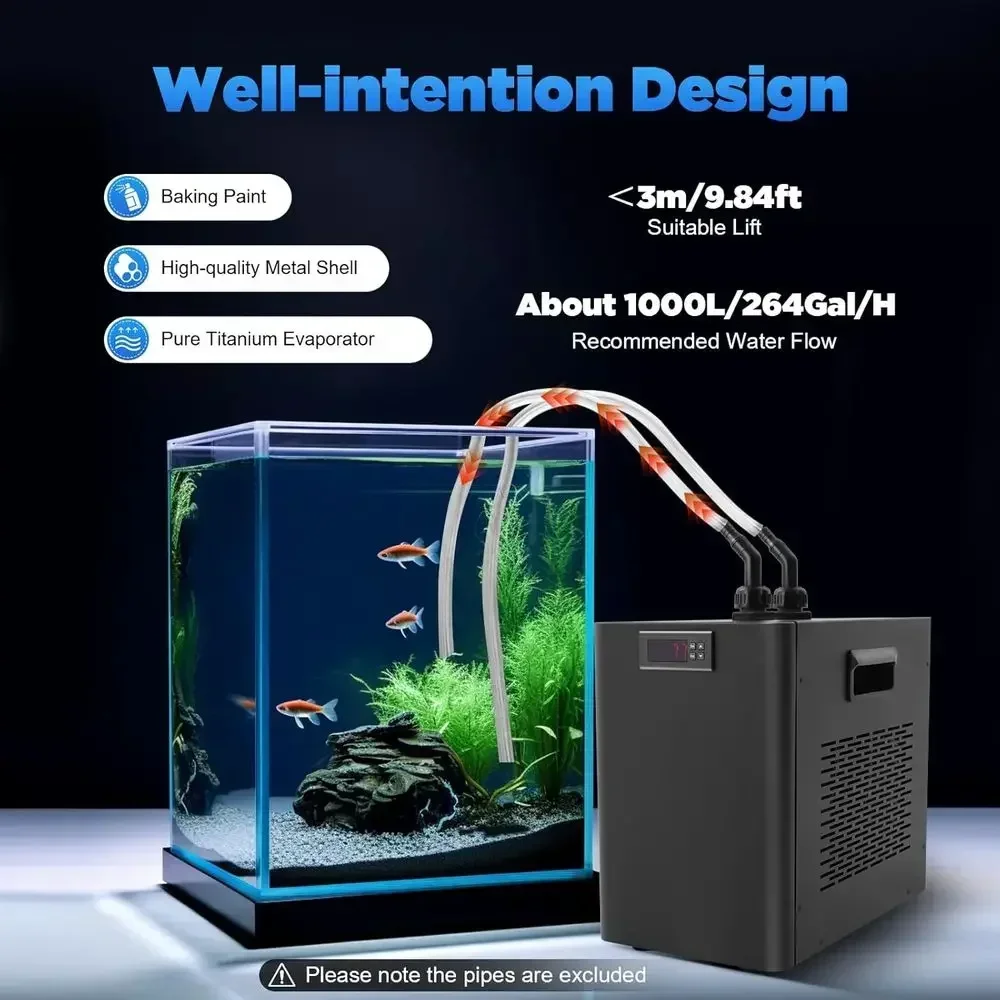 110V Air-Cooled Aquarium Chill - Aquarium Fish Market review and price