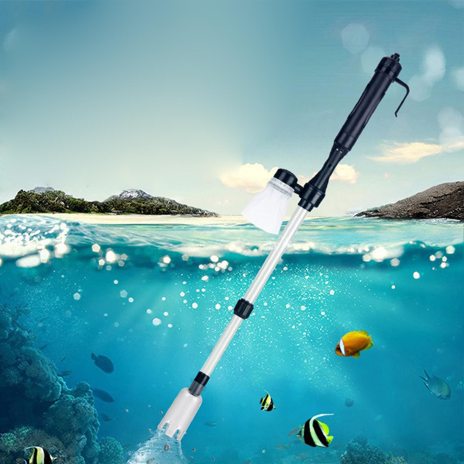 Aquarium Gravel Cleaner Telesc - Cleaner Fish Aquarium review and price