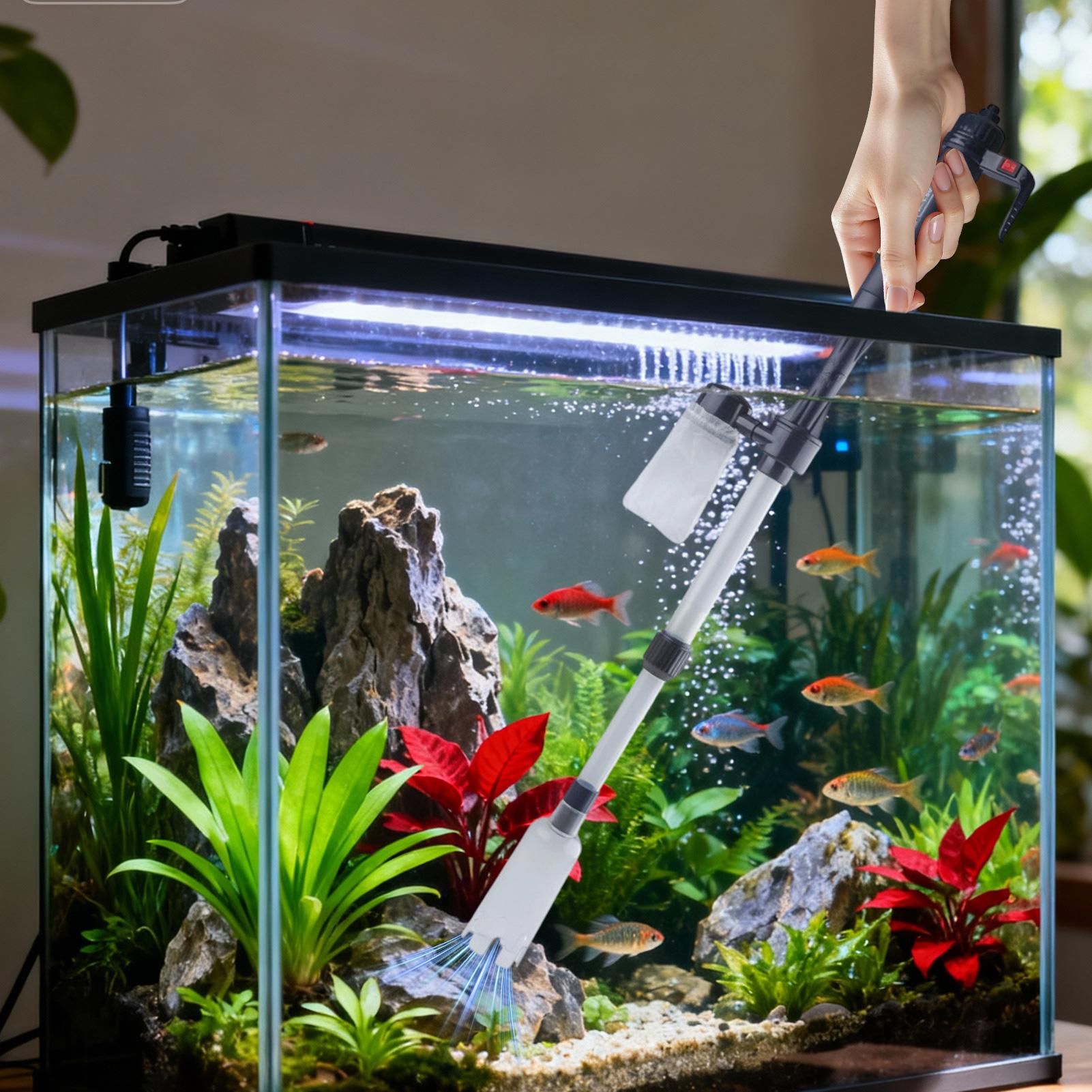 Aquarium Gravel Cleaner Telesc - Cleaner Fish Aquarium review and price