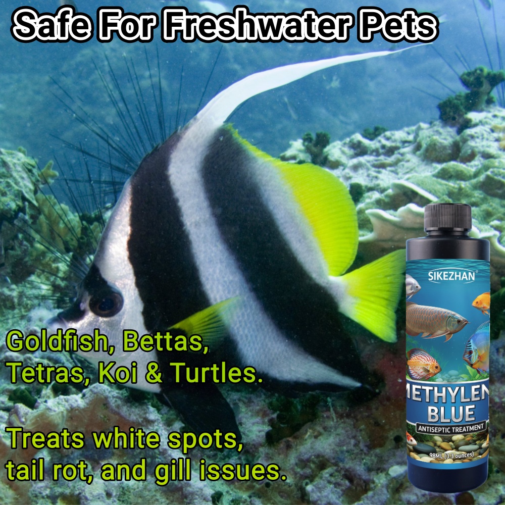 SIKEZHAN 98ml Pure Methylene B - Aquarium Fish Discus review and price